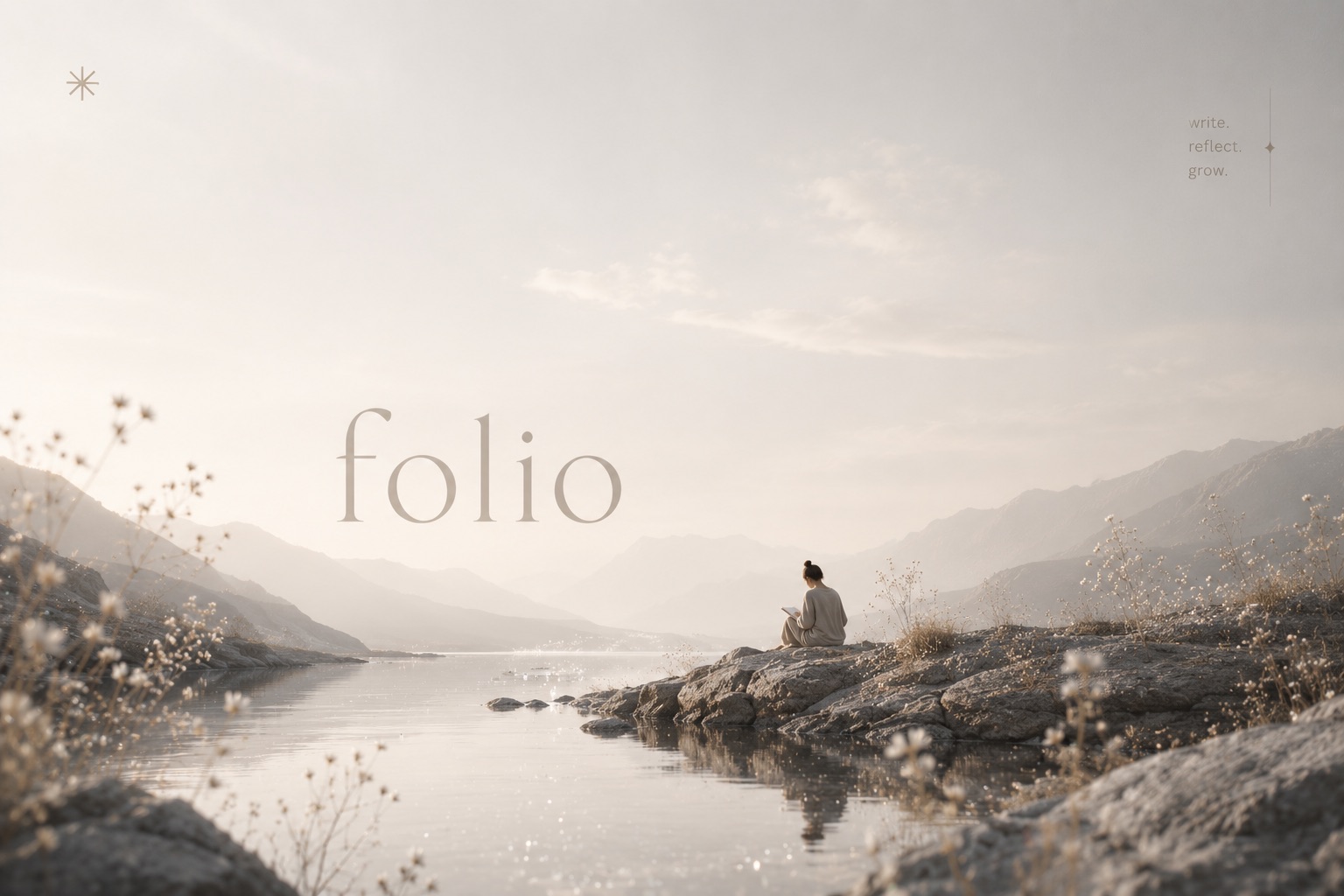 Folio — write, reflect, grow